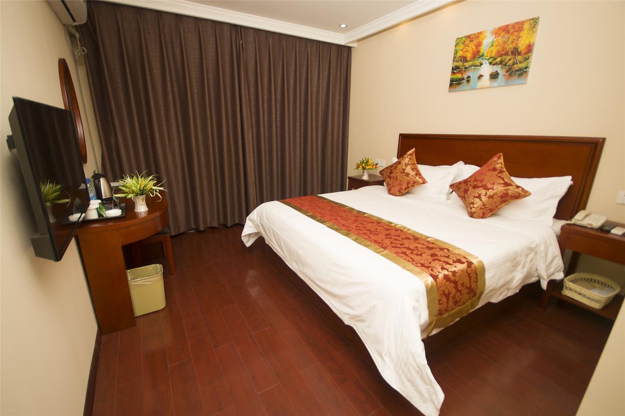 Greentree Inn Anhui Hefei Huizhou Avenue Dazhonglou Express Hotel المظهر الخارجي الصورة