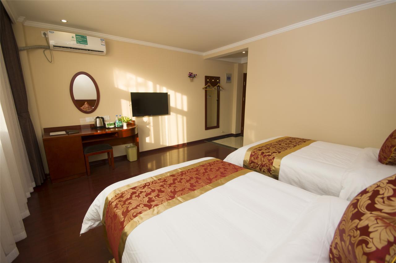 Greentree Inn Anhui Hefei Huizhou Avenue Dazhonglou Express Hotel المظهر الخارجي الصورة